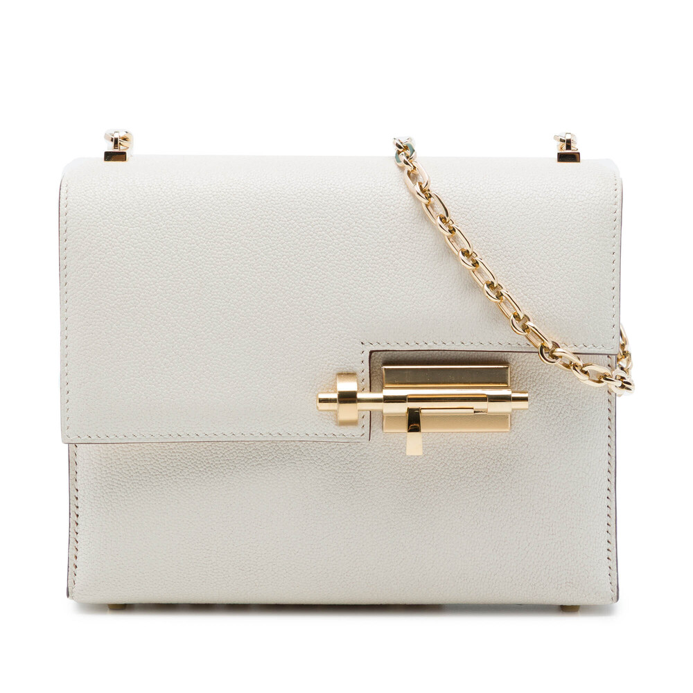 Pre-Loved Hermes Mini Chevre Mysore Verrou Chaine